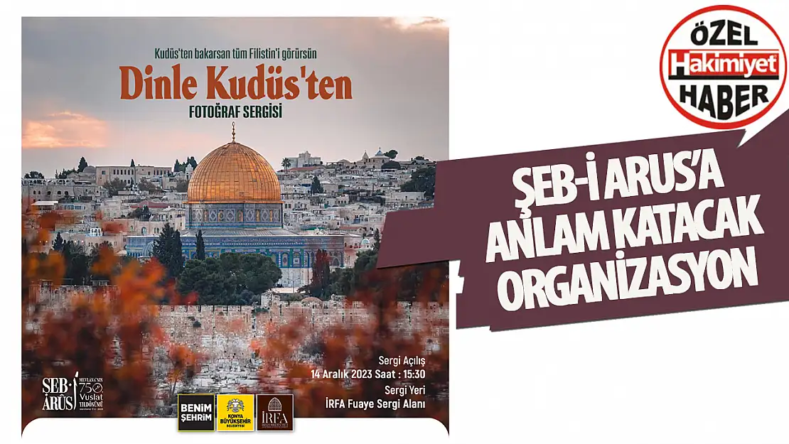 Kudüs'ten İlham: 'Dinle Kudüs'ten' Fotoğraf Sergisi