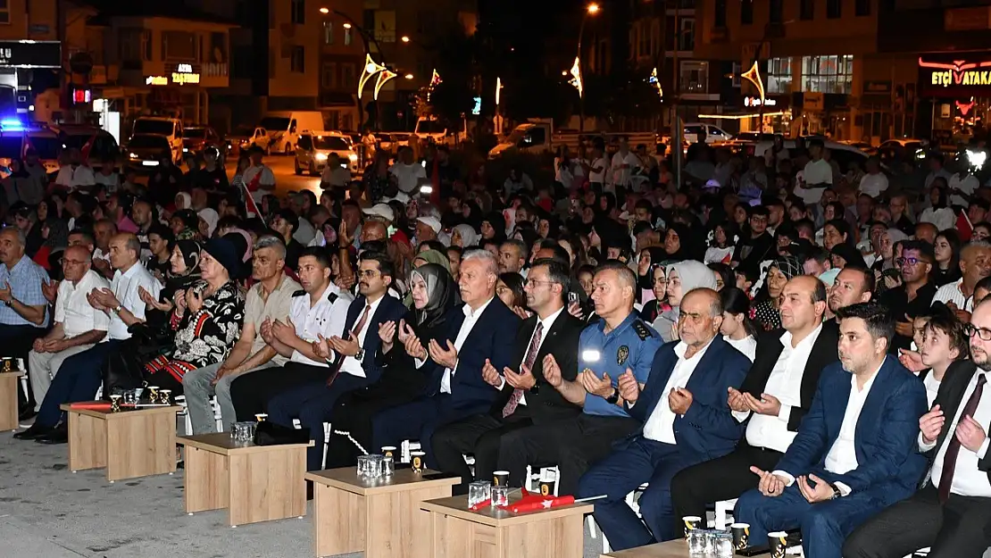Kulu'da 15 Temmuz şehitleri anıldı!