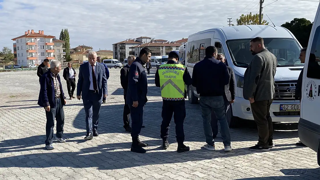 Kulu'da ekipler, öğrenci güvenliği için sahada!