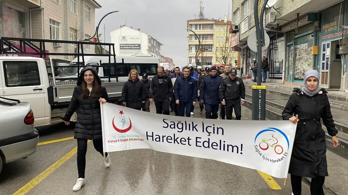 Kulu'da Sağlıklı Yaşam etkinlikleri düzenlendi