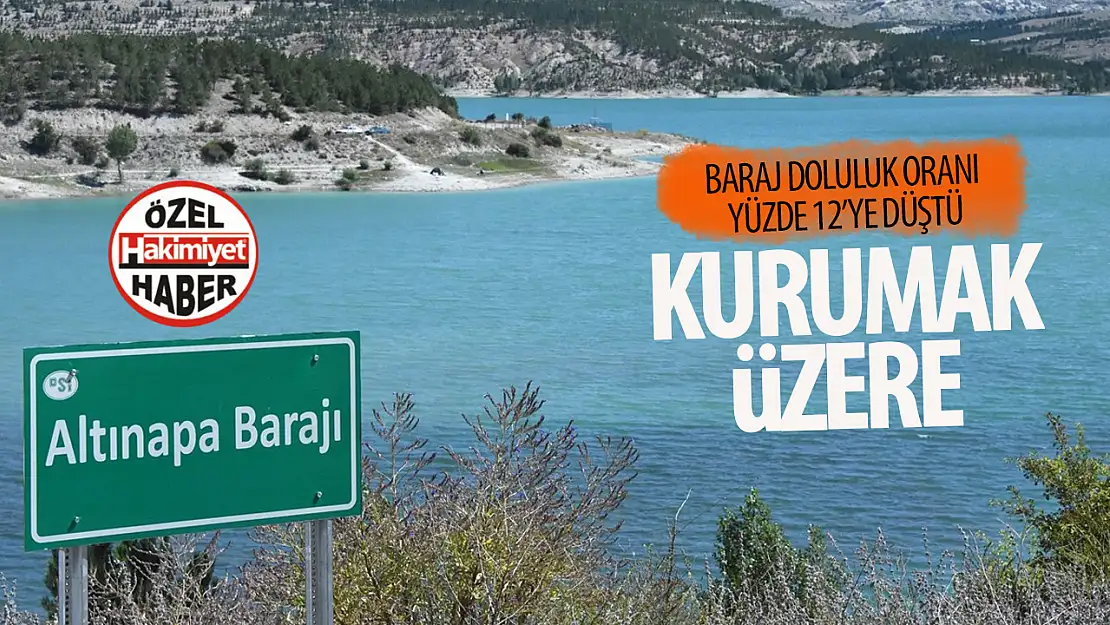 Kuraklık Tehlikesi: Altınapa Barajı'nın Doluluk Oranı Yüzde 12'ye Geriledi