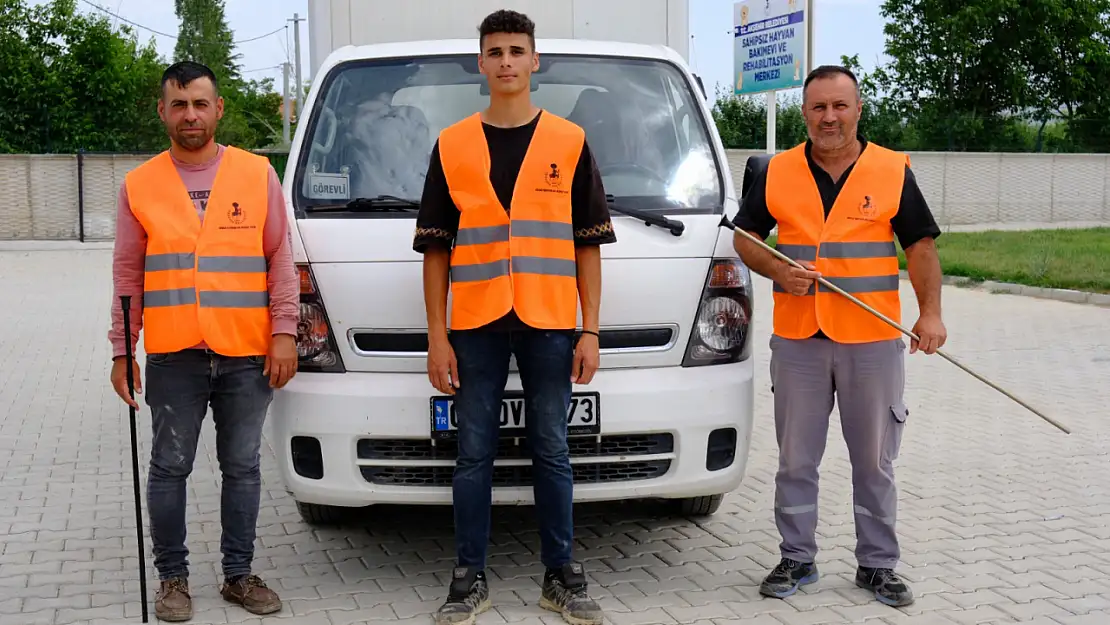 Kurban yakalama timi göreve hazır