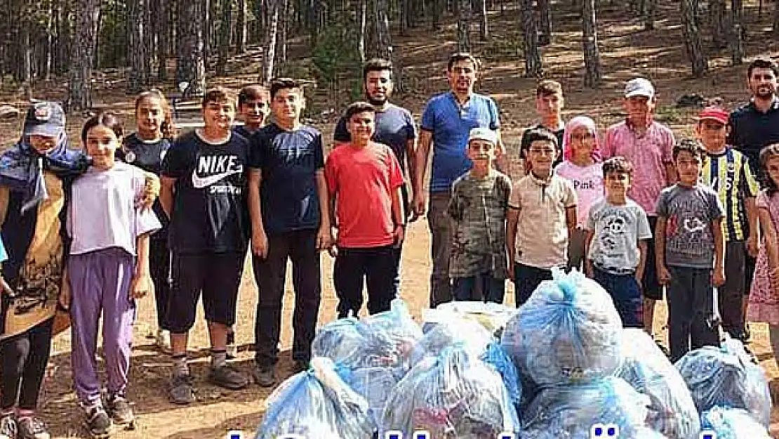 Kurucuovalı Çocuklardan Örnek Davranış