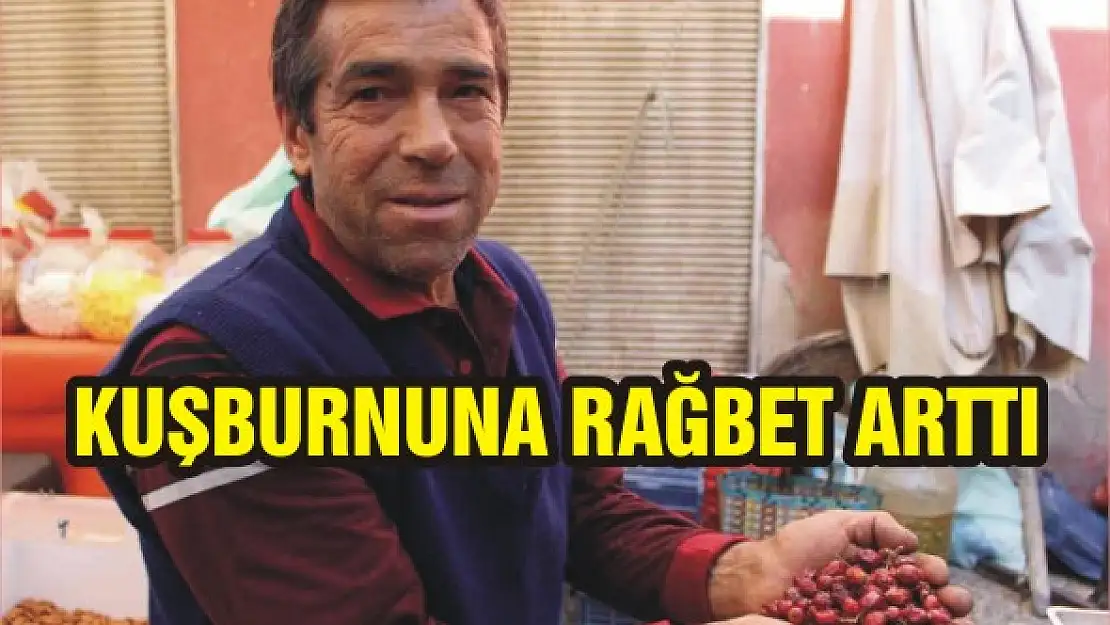 Kuşburnuna rağbet arttı