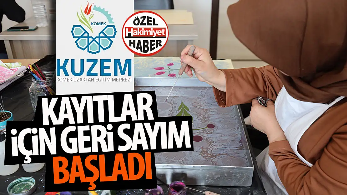 KUZEM'de Kayıtlar 21 Ocak'ta Başlıyor