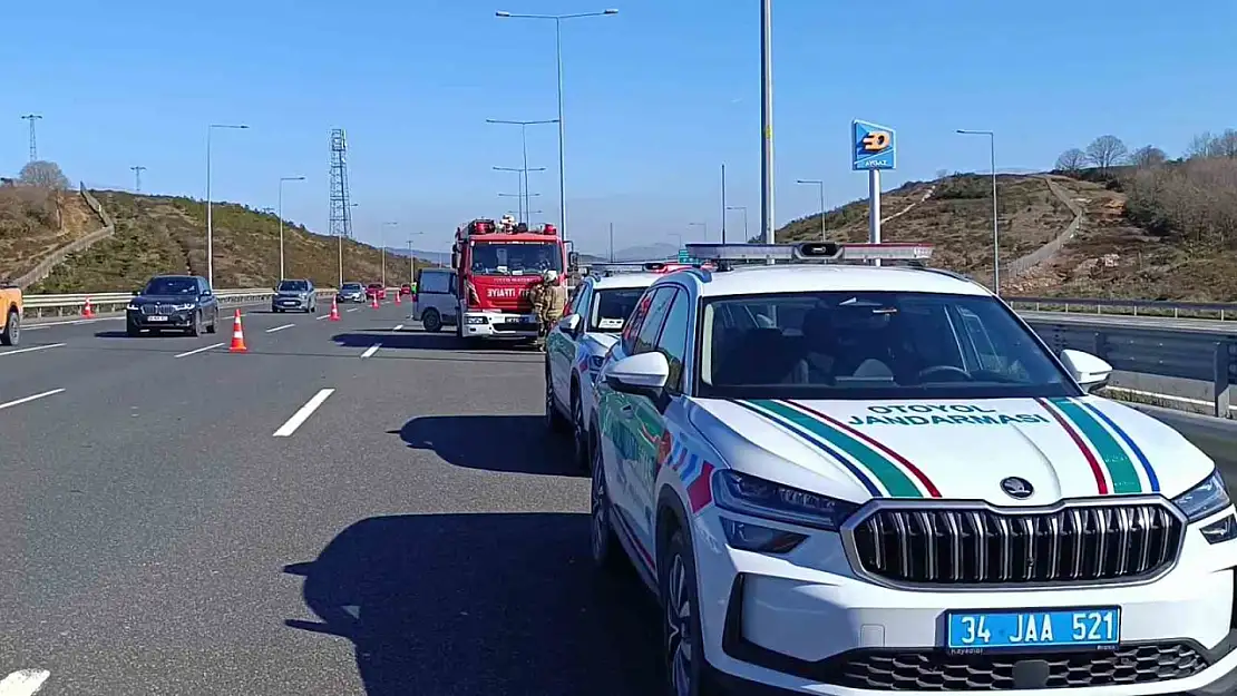 Kuzey Marmara otoyolu'nda feci kaza