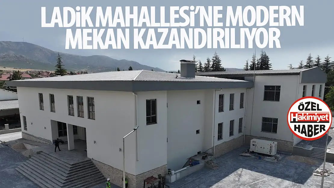 Ladik Mahallesi'ne Modern Düğün Salonu Geliyor