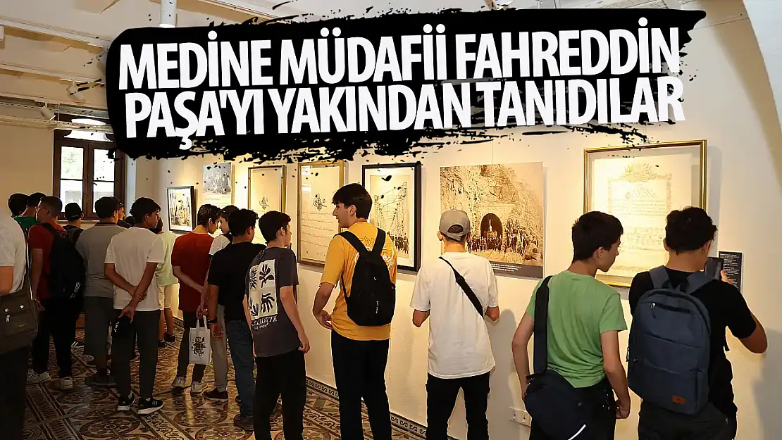 Lima ve Bilgehane öğrencileri Medine Müdafii Fahreddin Paşa'yı yakından tanıdı