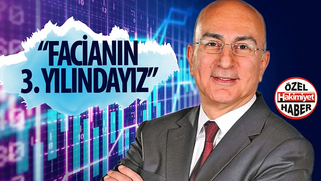 Mahfi Eğilmez, 'Tarihin en büyük para politikası facialarından birinin 3. Yıldönümü'