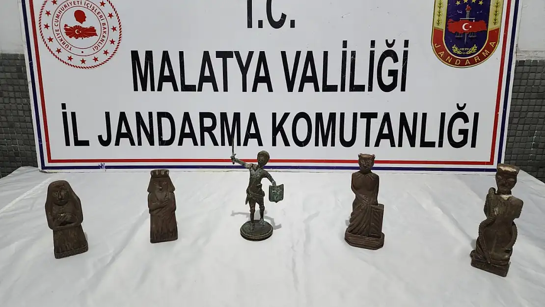 Malatya'da tarihi eser kaçakçılığı