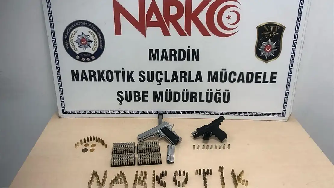 Mardin'de silah ve uyuşturucu operasyonu düzenlendi