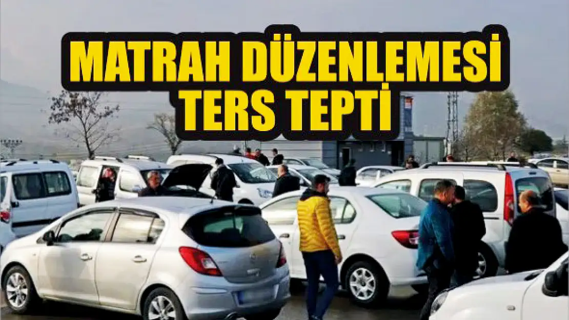 Matrah düzenlemesi ters tepti