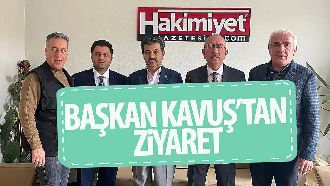 Meram Belediye Başkanı Mustafa Kavuş'tan Hakimiyet Gazetesi'ne ziyaret ve gündeme dair samimi açıklamalar!