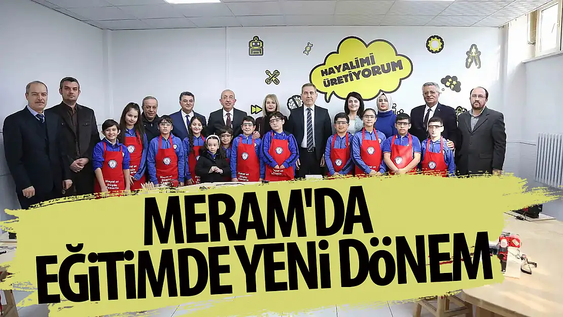 Meram'da eğitimde yeni dönem