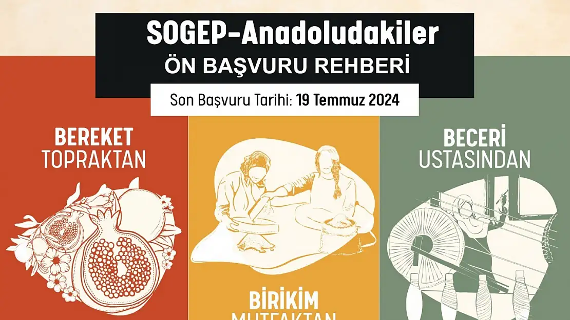 MEVKA, SOGEP-Anadoludakiler Çağrı Programı'nı ilan etti