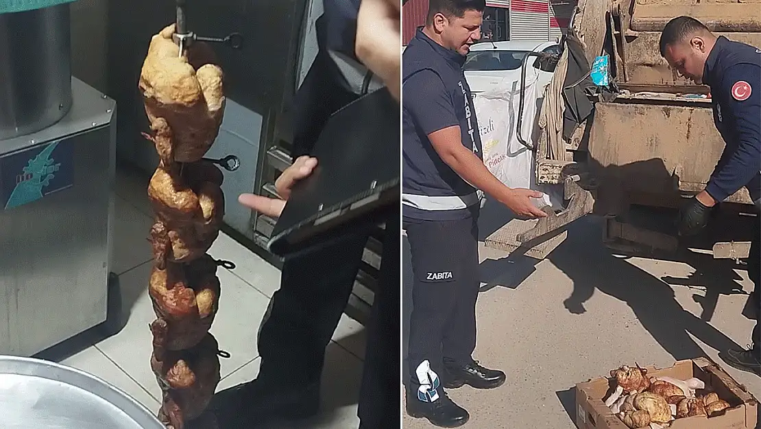 Mide bulandıran görüntüler! Yakalanmasalardı vatandaşa yedireceklerdi