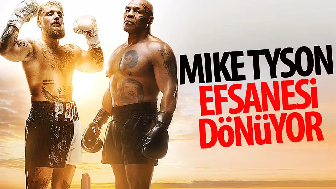 Mike Tyson ve Jake Paul Ringe Çıkıyor