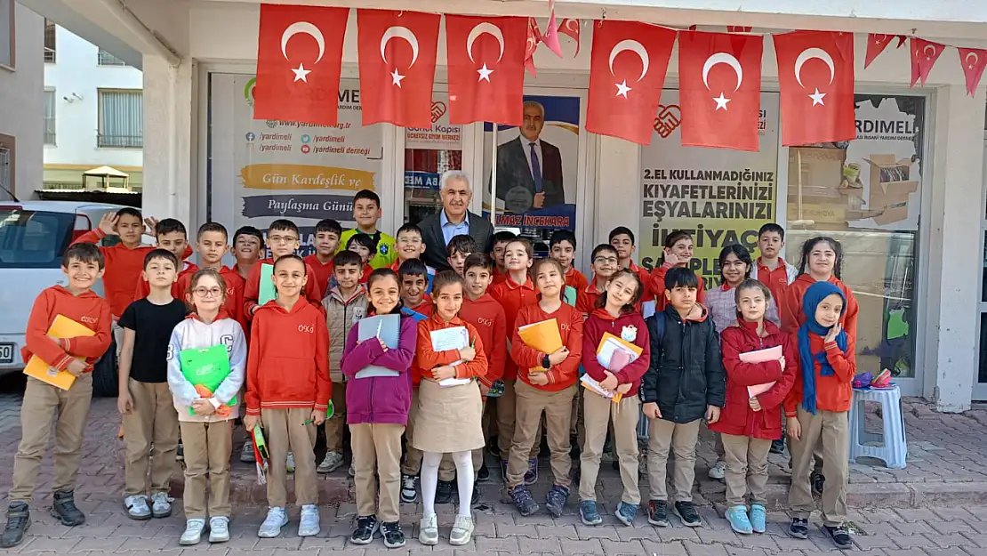 Miniklerden muhtarlık ziyareti