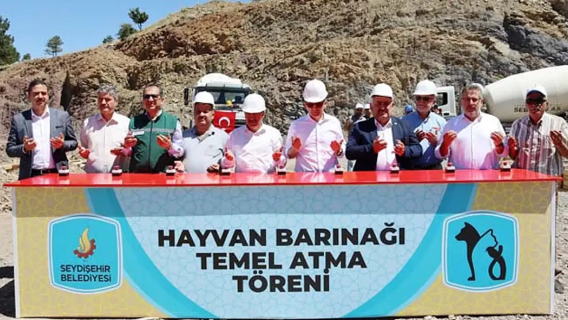 Modern Hayvan Barınağının Temeli Atıldı