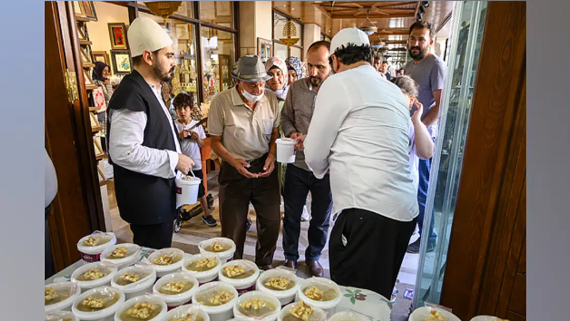 Muharrem ayı bereketine İRFA'da aşure kaynatıldı