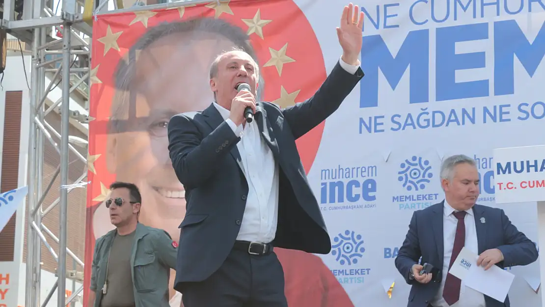 Muharrem İnce: 'FETÖ ve PKK'yı destekleyen partiye oy vermeye vicdanınız el veriyor mu'