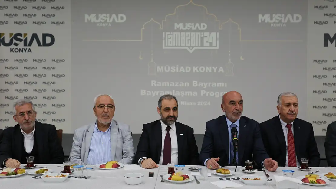 MÜSİAD Konya'da yoğun katılımlı bayramlaşma!