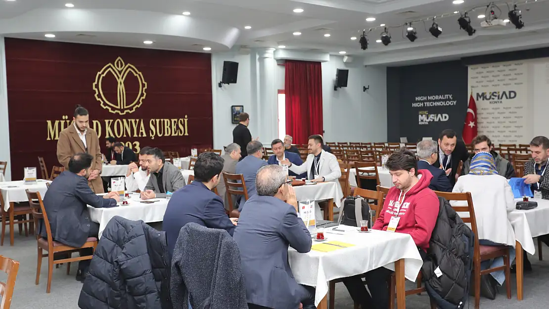 MÜSİAD Konya İranlı iş insanlarını misafir etti