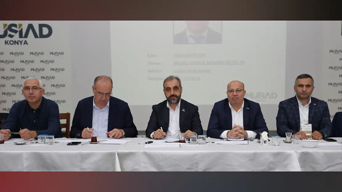 MÜSİAD Konya Ve İzmir 3t Toplantısında Buluştu