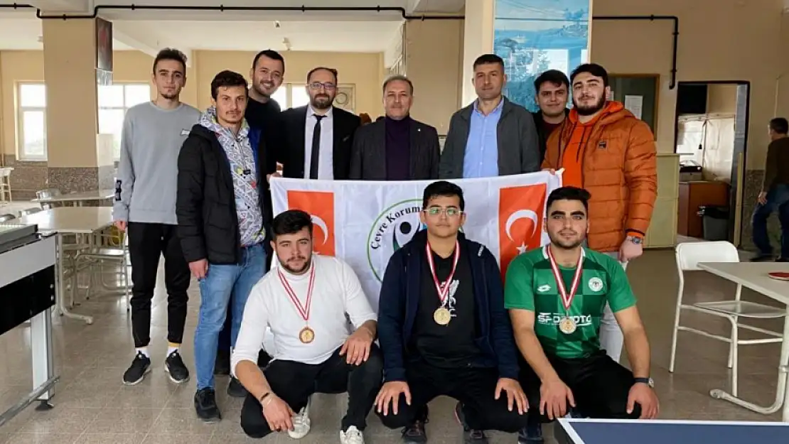 MYO masa tenisi turnuvasında final heyecanı yaşandı