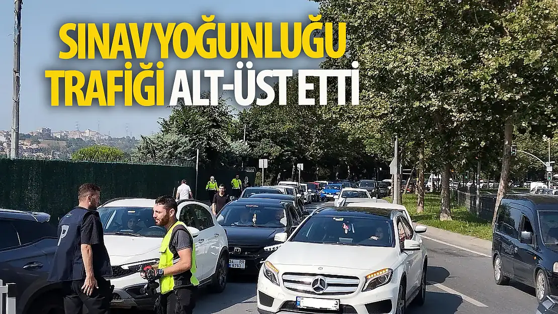 O şehirdeki mezuniyet töreni yolu kilitledi!