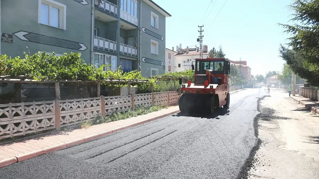 Başkan Oprukçu, yapılan asfalt çalışmalarını değerlendirdi