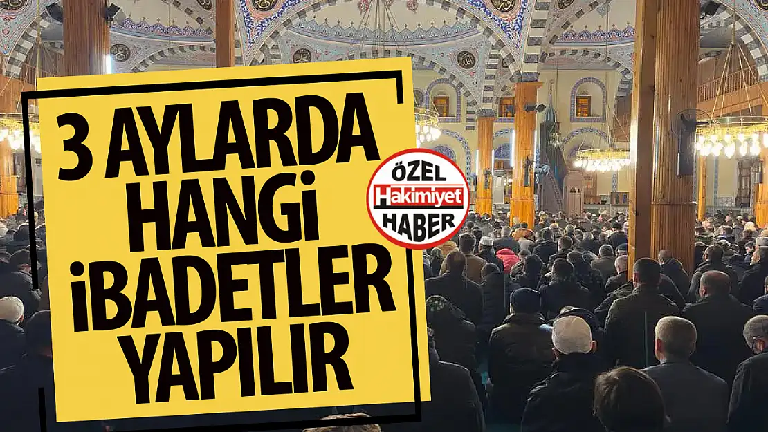 Üç ayların başlangıcı: Üç aylarda oruç tutulur mu, kandil ne zaman, üç aylar ne zaman giriyor?