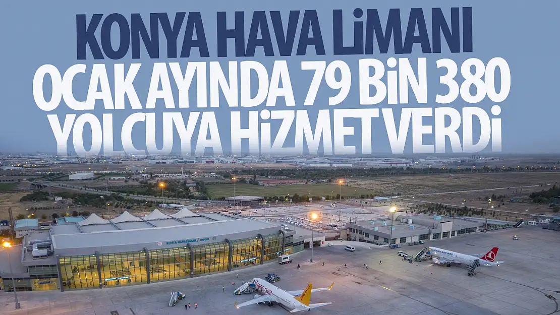 Ocak ayında 79.380 yolcuya hizmet verildi