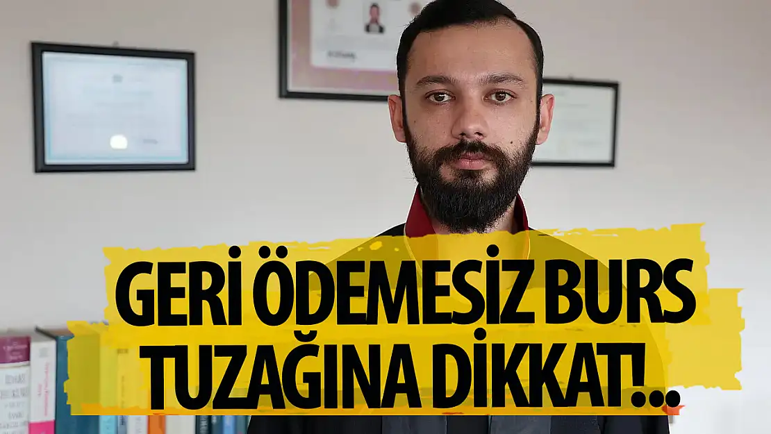 Öğrenciler dikkat! 'Geri ödemesiz burs' tuzağı