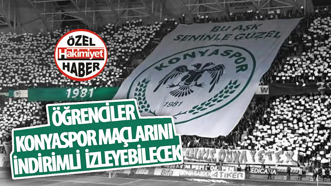 Öğrenciler, Konyaspor maçlarını indirimli takip edebilecek, 'ücretsiz' değil!