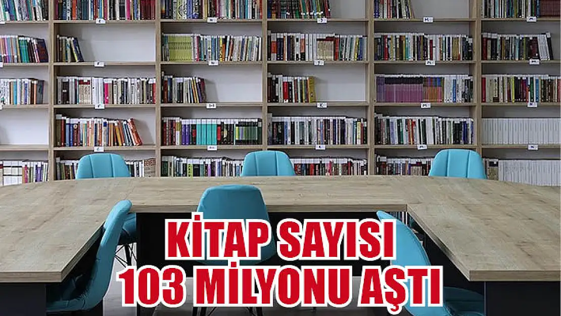 Okul kütüphanelerindeki kitap sayısı 103 milyonu aştı