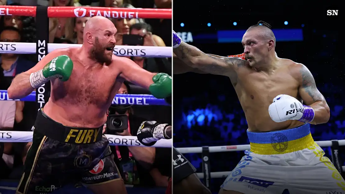 Oleksandr Usyk'den  Tyson Fury'ye gönderme