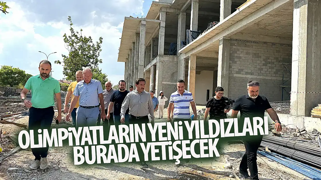 Olimpiyatların yeni yıldızları burada yetişecek