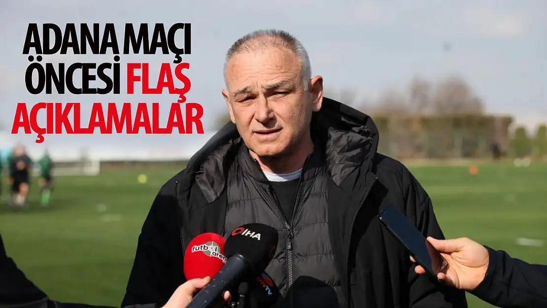 Omerovic'ten Adana maçı öncesi flaş açıklamalar!