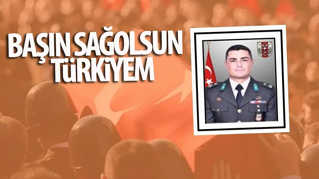 Operasyon bölgesinde kalp krizi geçiren piyade binbaşı şehit oldu!