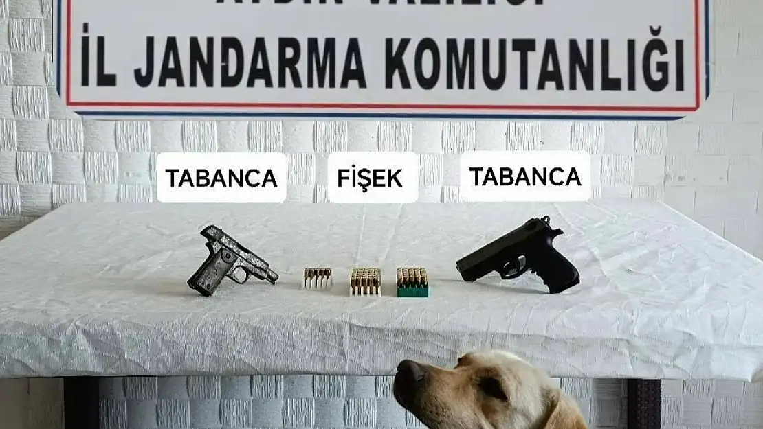 Operasyon sonucu ruhsatsız tabanca ele geçirildi!