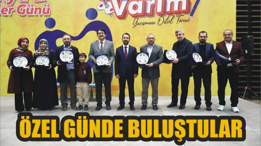 Özel günde buluştular