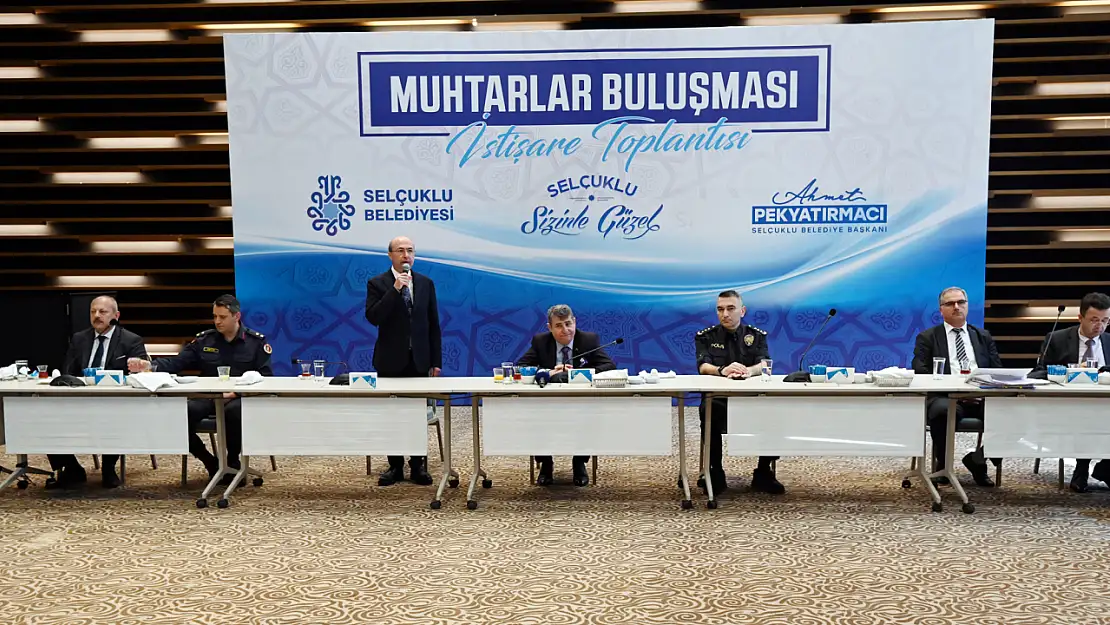 Pekyatırmacı muhtarlarla buluştu!