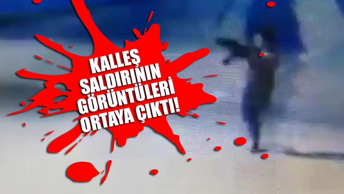 Polisevine kalleş saldırının görüntüleri ortaya çıktı!