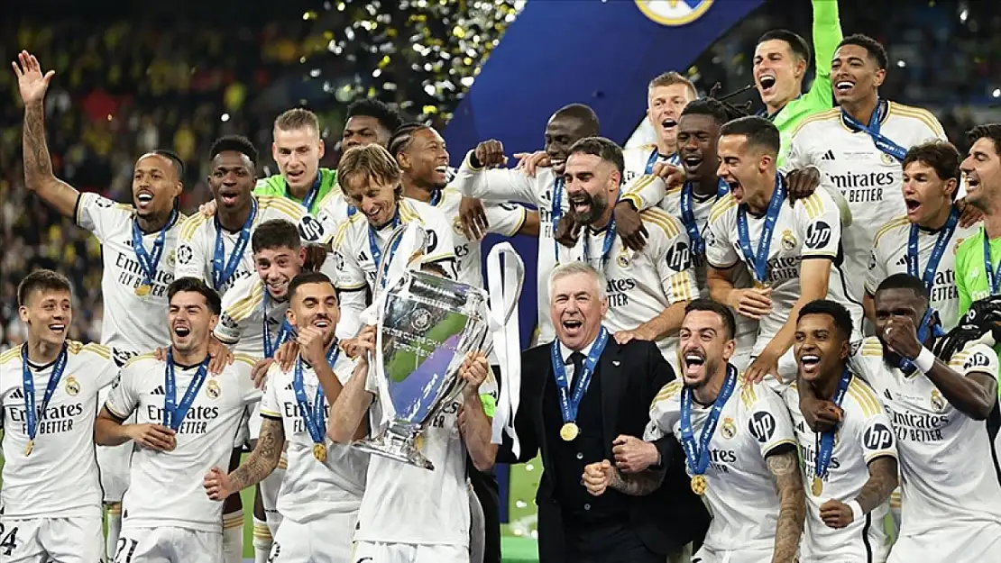 Real Madrid, şampiyonluğunu kutladı