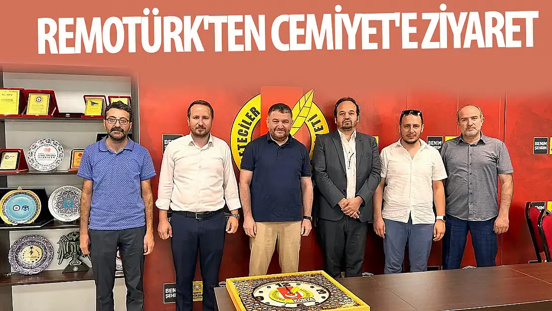 Remotürk'ten Cemiyet'e ziyaret