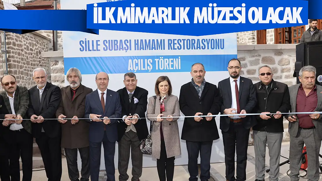 Restorasyonu Tamamlanan Sille Subaşı Hamamı Açıldı