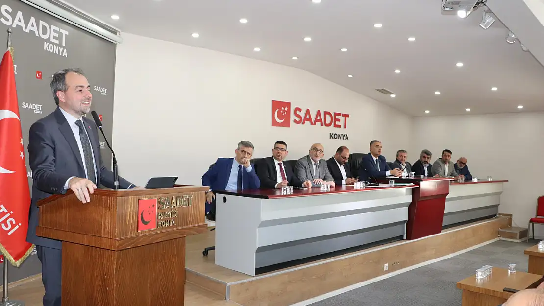 Saadet Partisi Ekim ayı il divan toplantısı gerçekleştirildi.