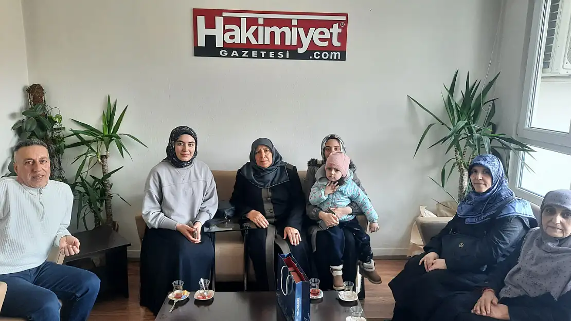 Saadet Partisi Konya Kadın Kolları'ndan Hakimiyet Gazetesi'ne ziyaret