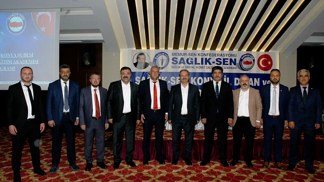 Sağlık-Sen Teşkilat Akademisi Konya'da hayata geçirildi